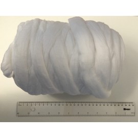 Cotton Neck Wool Roll 1lb (450g) 100% Cotton Highly Absorbent Minimum Linting Professional Salon Use