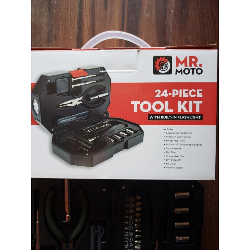 Mr. Moto NEW Mr. Moto 24 Piece Tool Set Kit