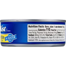 StarKist Solid White Albacore Tuna in Water - 5 oz Can (Pack of 48)