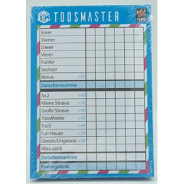 KENDi GAMES TOOSMASTER - Game Pad - 150 Sheets - 900 Games