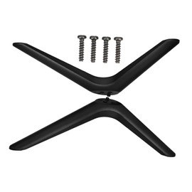 Alipis 1 Pair Tv Stand Base Adjustable Tv Stand Legs Universal Tv Feet Tv Base Legs Tv Feet Replacement Double Hole Tv Universal Feet Tv Legs Insignia Tv Stand Legs Plastic Black