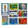 Set Stickers Foil 00 Y Fwc 1-8 Mundial 2026