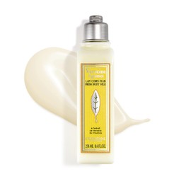 L'OCCITANE Citrus Verbena Body Milk 250ml | Vegan & 99% Readily Biodegradable | Luxury & Clean Beauty Skin Moisturiser for All Skin Types