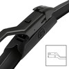 alca® Windscreen Wiper Set with Rear Wiper Suitable for Subaru