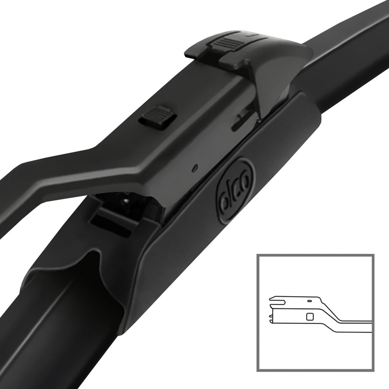 alca® Windscreen Wiper Set with Rear Wiper Suitable for Subaru