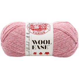 Lion Brand Yarn Wool-Ease Yarn, Rose Heather