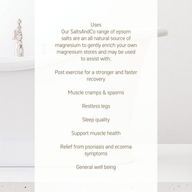 Salts & Co Boho Beach Babe Scented Epsom Bath Salts