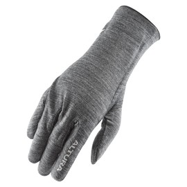 Altura Unisex Merino Liner Glove, gray
