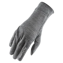 Altura Unisex Merino Liner Glove, gray