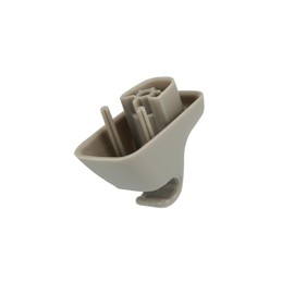 Partuto Gray Car Plastic Sun Visor Hook Clip Bracket Retainer 1HS09BD1AA for Dodge for Ram 1500 2500 3500 4500 5500 2009-2019 Replacement