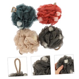 FOMIYES Bath Shower Loofah Sponge Set Pcs Exfoliating Body Scrubber Easy Cleaning Random