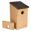 Gardman A04381 Nest Bird Box, Brown, 14x14x24 cm
