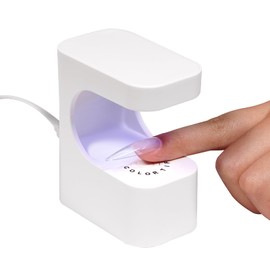 COLORTIFIC Mini UV Light for Gel Nails, UV Nail Lamp, 6 Beads with 2 Timers for Fast Extension, Portable LED Nail Lamp USB Nail Dryer for Gel Nail Polish DIY Nail Art