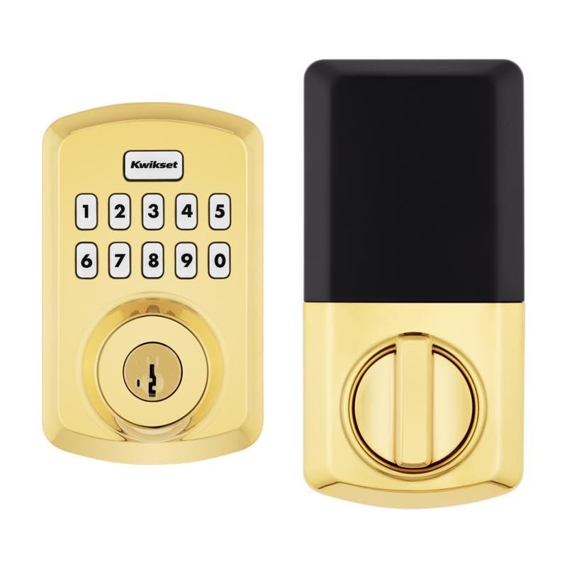 Kwikset 9240TRL-L03 Traditional Powerbolt Electronic SmartCode Deadbolt with RCAL Latch
