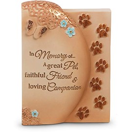 Pavilion Gift Company 19053 Light Your Way Memorial Faithful Friend Plaque, 4-Inch