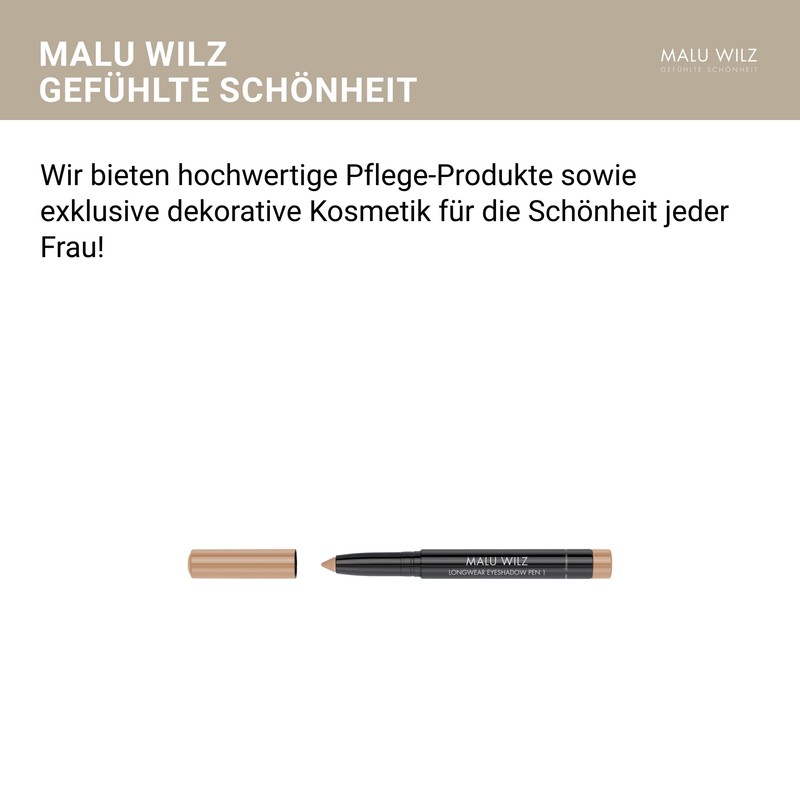 Malu Wilz Dekorative Longwear Eyeshadow Pen 1 golden sandy beach