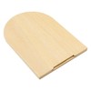 Tiardey 2 Pack Book Ends Natural Anti Slip Book Stopper,Book