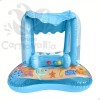 Grupo Carnavallia Salvavidas Inflable Infantil Azul Con Techo Para Bebé