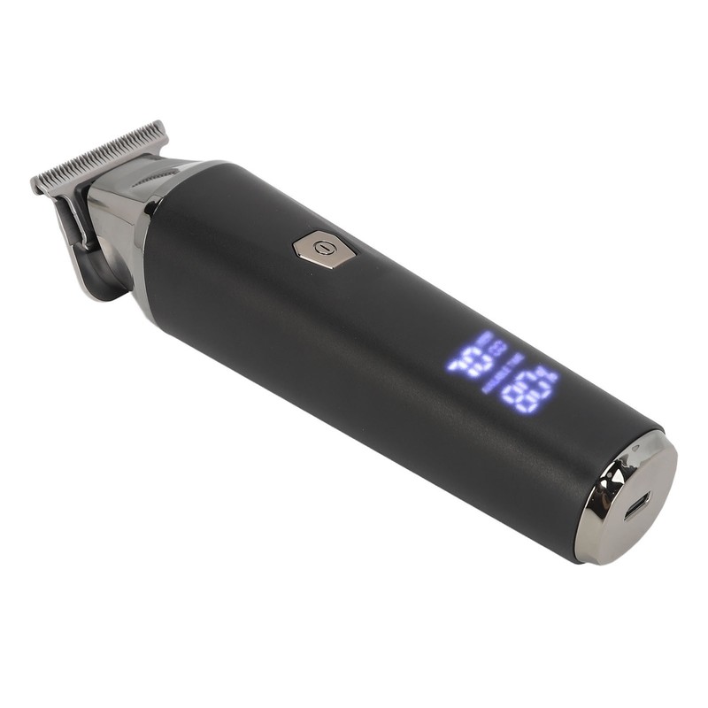 Hair Clipper LCD Display USB Charging Portable Powerful Motor Low