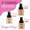 Maquillaje Tailaimei Velvet Touch Cobertura Liquido Base (Tono 4 beige)