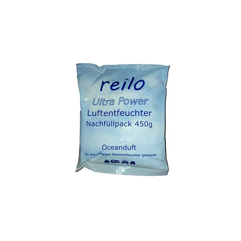 2 x 450 g Ultra Power "Oceanduft" Dehumidifier Granules (Calcium