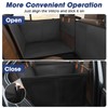 FURTIME Large Dog Car Seat, Upgraded PU Leather Back Seat