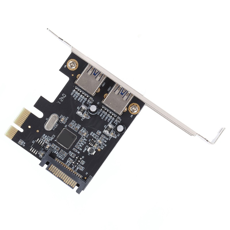 PCIE Expansion Card USB3.0 5Gbps HighDpeed Transmission TwoPort Desktop Computer