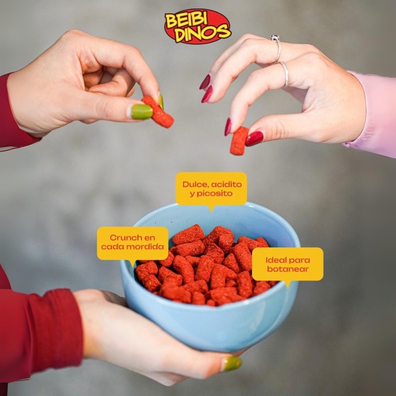 Trocirindos Tamarind Candy with Chili and Saladitos (Salted Plums), Spicy