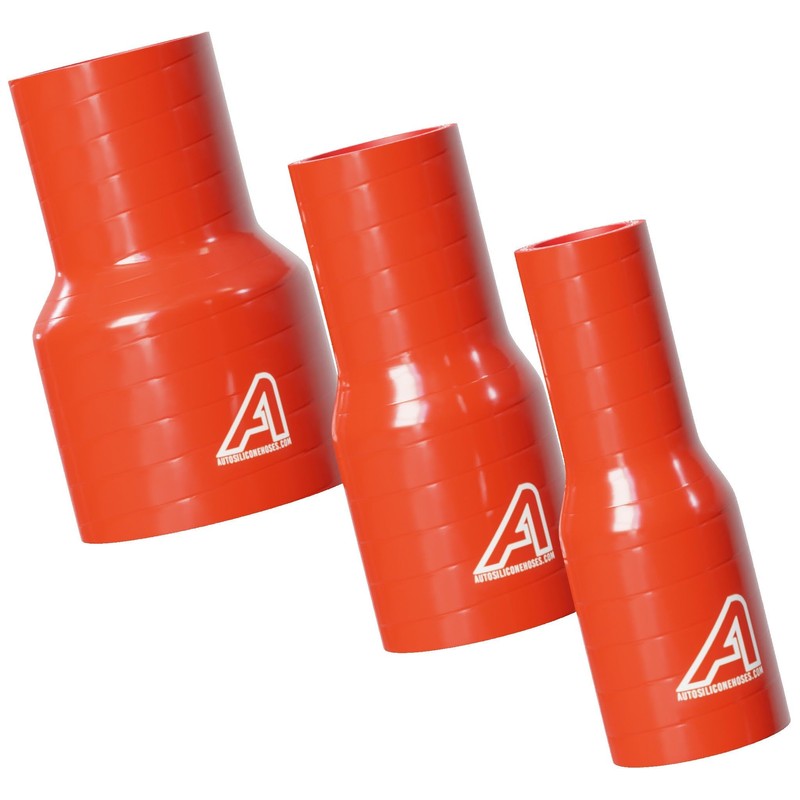 63mm (2.5") to 51mm (2") Straight Reducer Hose Coupler Intercooler