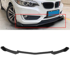 cciyu Front Lip Body Kit Universal Front Lip Spoiler Glossy Carbon Look Front Bumper Protector