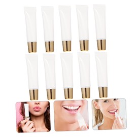 Minkissy 30pcs Transparent Lip Gloss Tubes Caps Refillable Lipstick Storage for Lip Balm Gloss Containers for Home and Travel Use