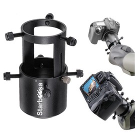 Starboosa Adjustable Extension Spotting Scope Camera Adapter Mount for SLR Cameras - Ideal for Birdwatching and Photography