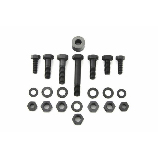 V-Twin Exhaust System Mounting Bolt Kit Parkerized for Harley Davidson