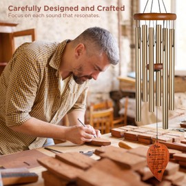 Mom Wind Chimes Cardinal Sympathy Wind Chimes, Memorial Wind Chimes for Loss of a Loved One, Bereavement Gifts Memorial Gifts Sympathy Gift in Memory of Loved One Loss of Mother Father Family Tree