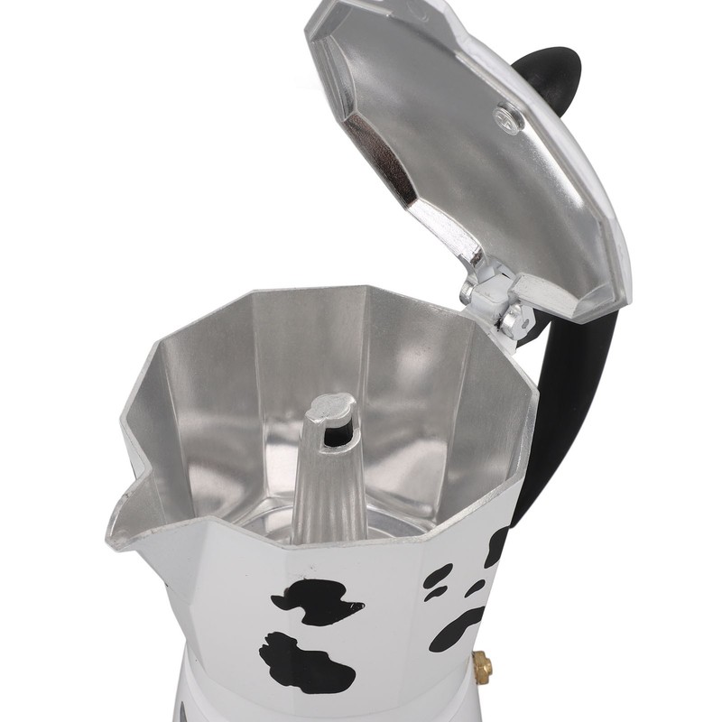 Milk Cow Color Moka Pot Aluminum Coffee Pot Coffee Maker