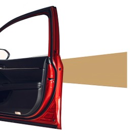 Rubber Bond Garage Wall Protectors - 6x48 Inches Strong Self-Adhesive Rubber Bumper Protectors for Garage Walls - Anti-Scratch and Waterproof Garage Wall Protector for Car Doors (White, 2 Pack)