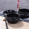 Swlthwen Korean Stone Bowl with Tray, Premium Ceramic Hot Pot