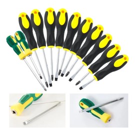 12 Pzs Juego De Desarmadores Kit De Desarmadore De Precisión