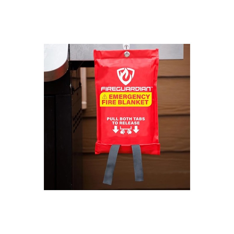 Easylife Emergency Fire Blanket for Kitchen, Garage, Caravan or Car,