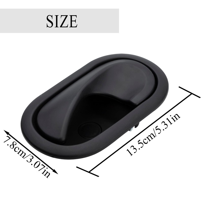MangWany Left Driver Side Front or Rear Interior Door Handle