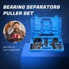 KOOPOOL 12-Piece Bearing Puller, Wheel Hub Puller Set, Wheel Bearing