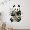 GRAZDesign Wall Tattoo Panda Bear Wall Sticker Children's Room &