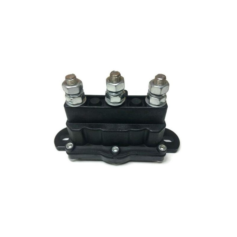 Winch Motor Reversing Solenoid Contactor Relay 6-Terminal Trombetta Style Large