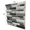 Art3d 12"x12" Peel and Stick Backsplash Tile for Kitchen, Marble