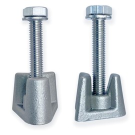 YUEERIO Pool Ladder Anchors Corrosion Resistant 316 Stainless Steel Inground Pool Ladder Bolt Ps-4019-Bc Wedge Assembly Replacement 2-Piece Set， PW-4c for 3"/4" Handrail Anchors