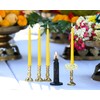 10 Inch Yellow Taper Candles for Summer Parties, 10 Packs