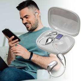 Over The Ear Earbuds | Sports Over Ear Earbuds,Noise Cancelling Earphone for Motorcycle Gym Travel Workout Game Running Airplane