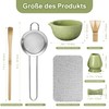 Matcha Set, Matcha Schale mit Ausgießer, 7 Stück Matcha Zubehör,