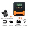 Solar Charge Controller 12V 24V MPPT LCD Display 5V 3A