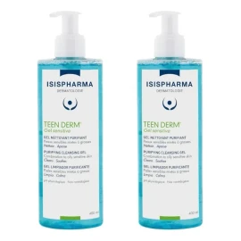 Isispharma Teen Derm Sensitive Gel 400ml Pack 2 Pzas Grasa/mixta